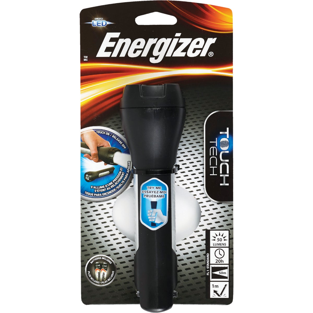 Energizer Touch Tech LED Flashlight