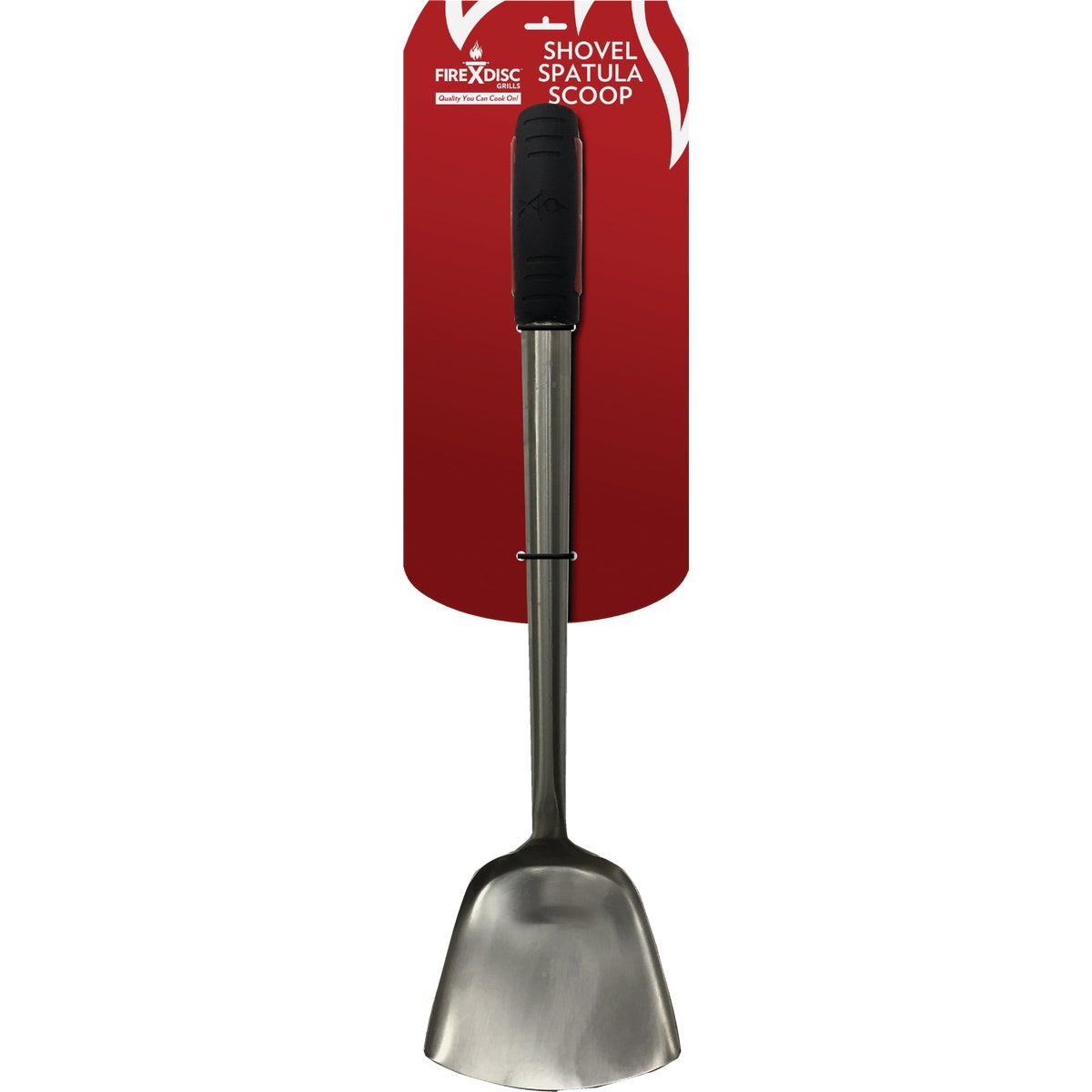 FireDisc 20 In. Stainless Steel Grill Spatula with Rubber Handle