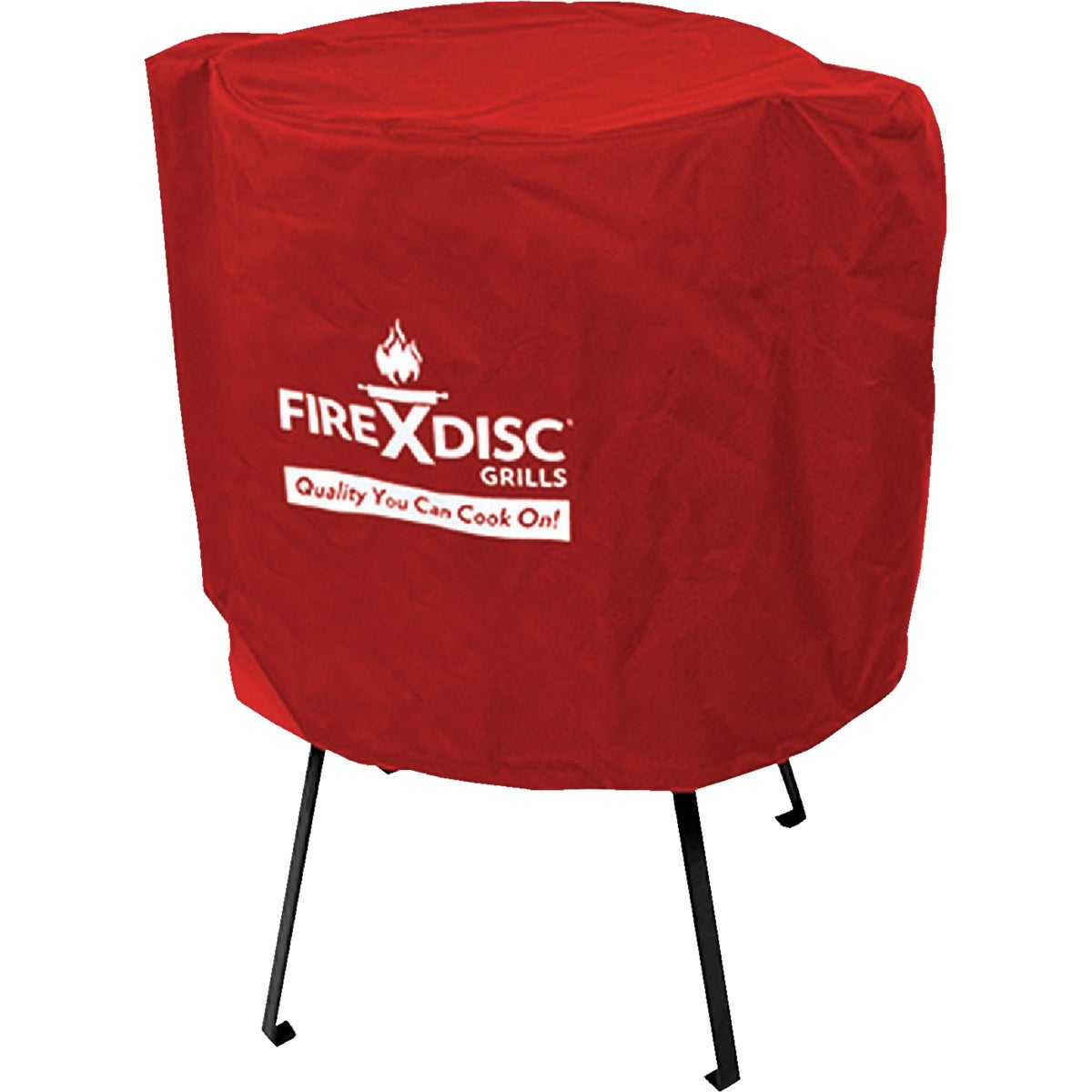 FireDisc Red PVC Grill Cover, Fits all FireDisc Sizes