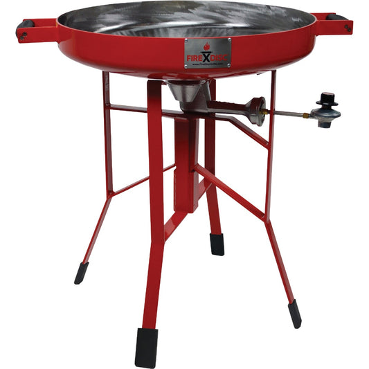 FireDisc 1-Burner Red 30,000-BTU 24 In. LP Gas Grill