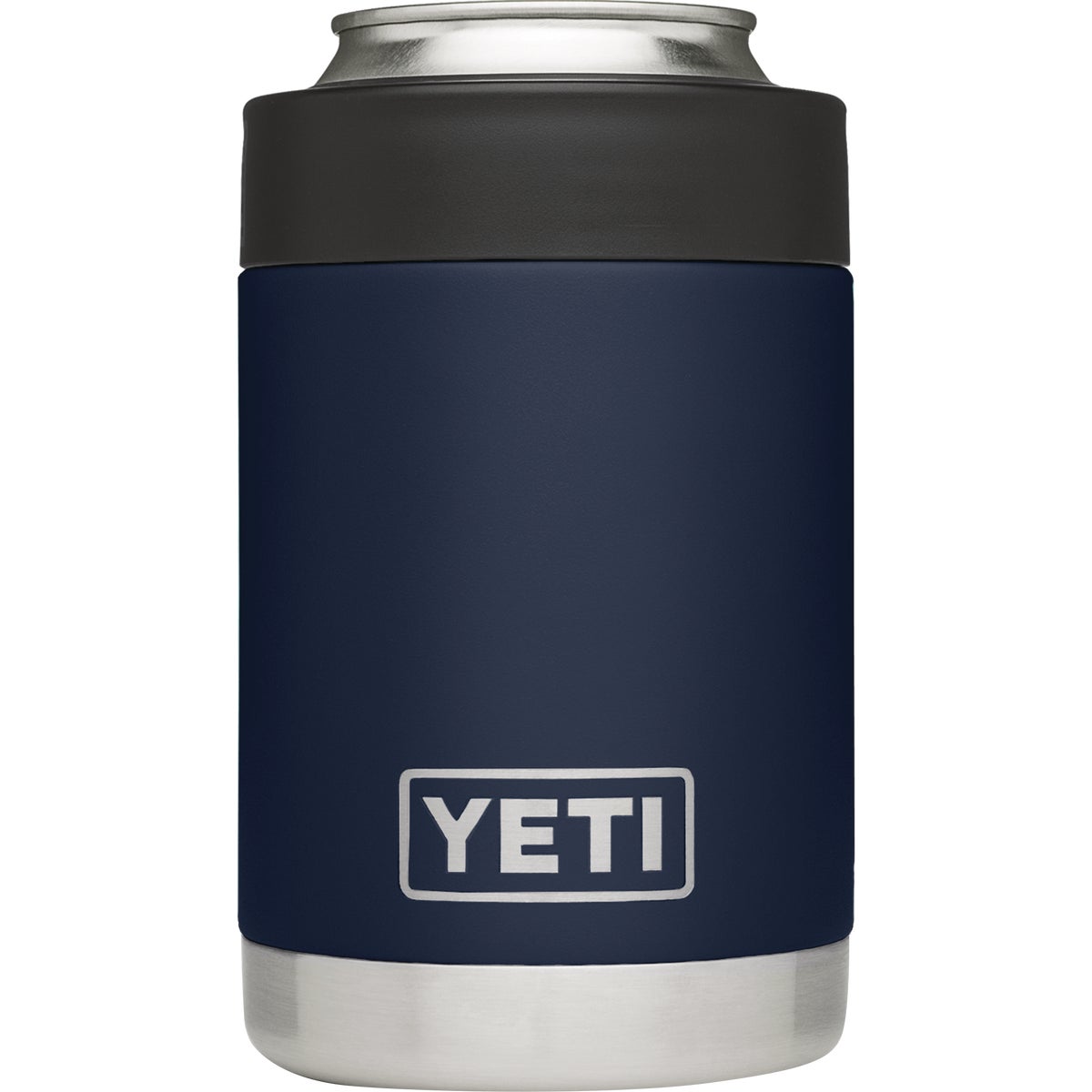 Yeti Rambler Colster 12 Oz. Navy Blue Stainless Steel Insulated Drink Holder