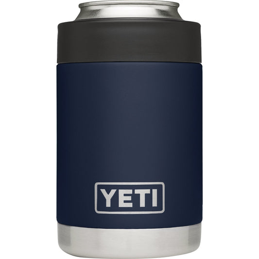 Yeti Rambler Colster 12 Oz. Navy Blue Stainless Steel Insulated Drink Holder