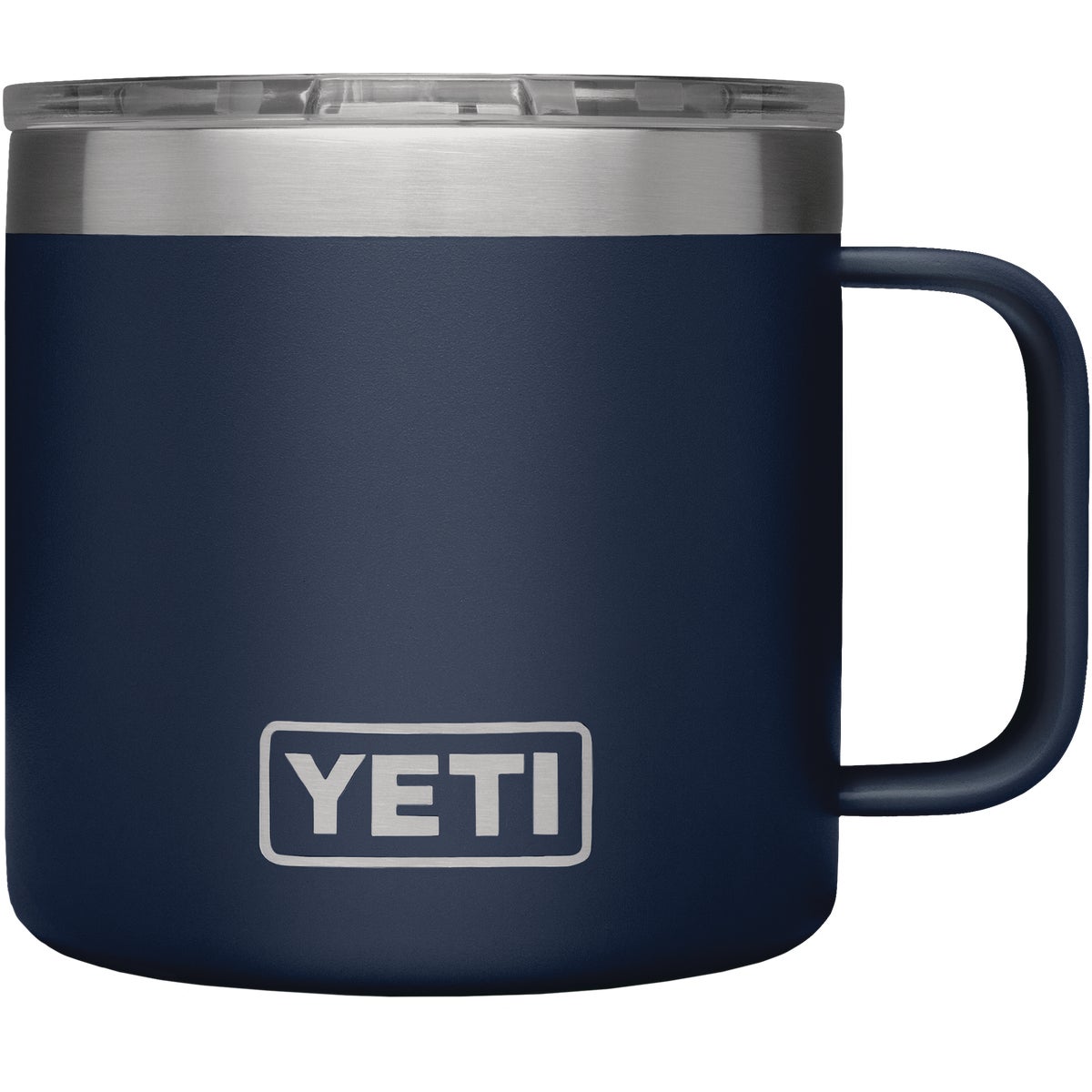 Yeti Rambler 14 Oz. Navy Blue Stainless Steel Insulated Mug