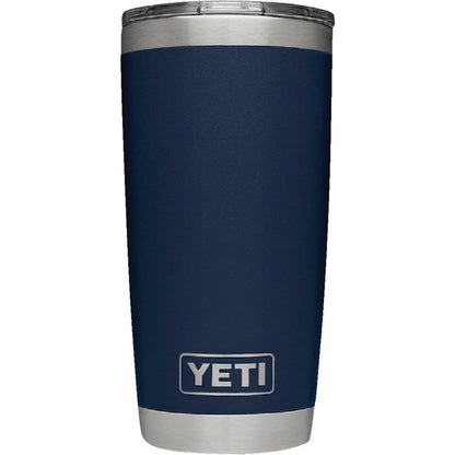 Yeti Rambler 20 Oz. Navy Blue Stainless Steel Insulated Tumbler with MagSlider Lid