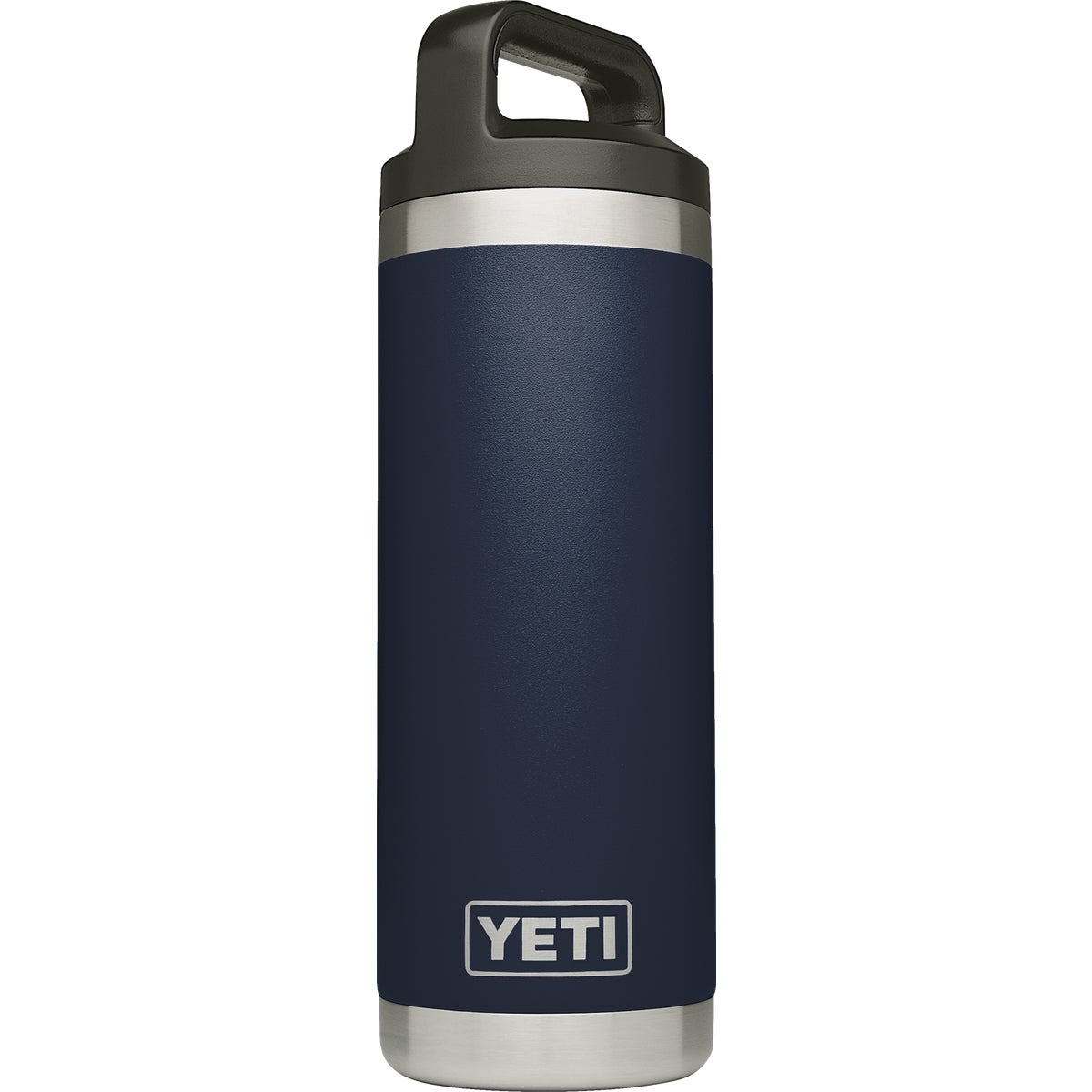 Yeti Rambler 18 Oz. Navy Blue Stainless Steel Insulated Vacuum Bottle