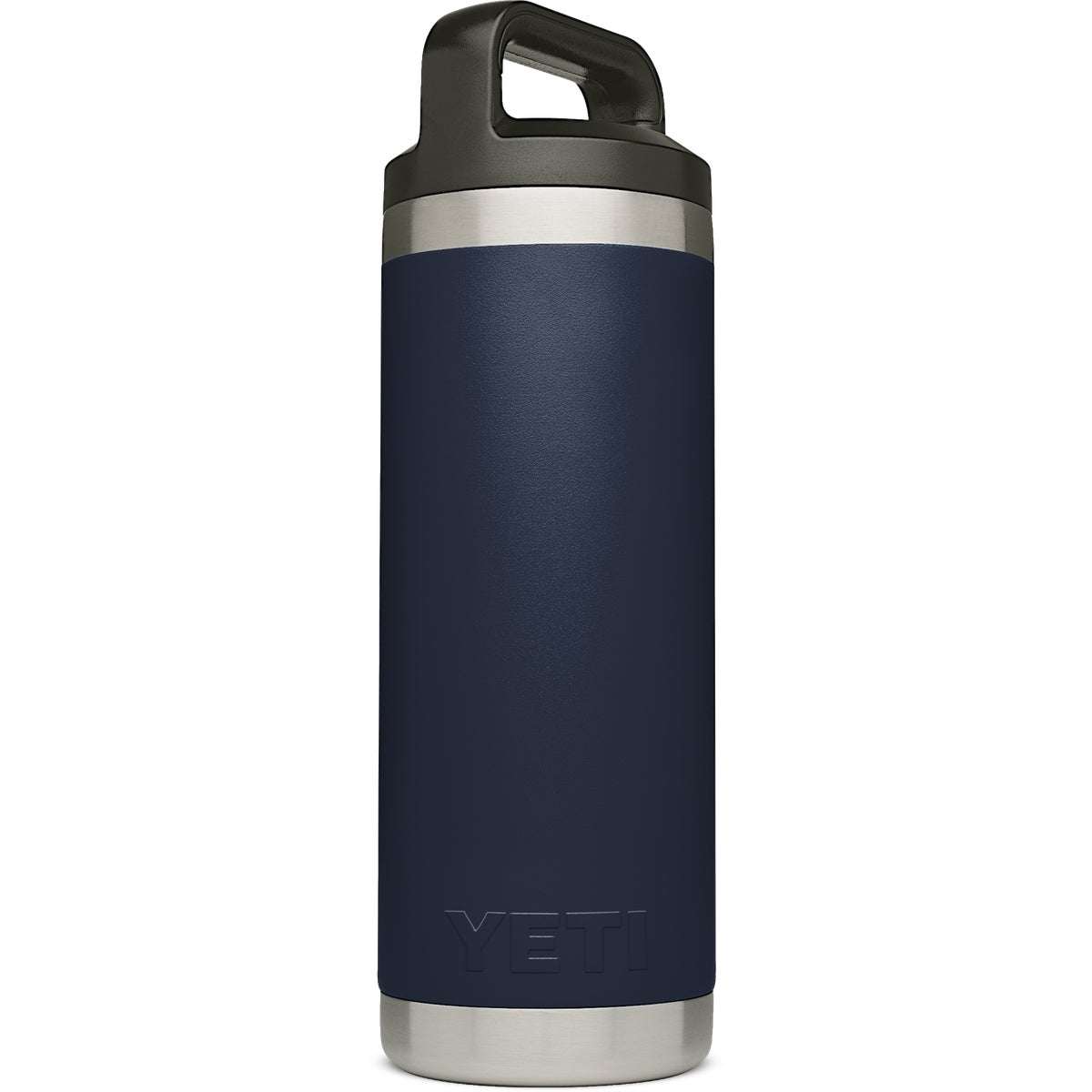 Yeti Rambler 18 Oz. Navy Blue Stainless Steel Insulated Vacuum Bottle