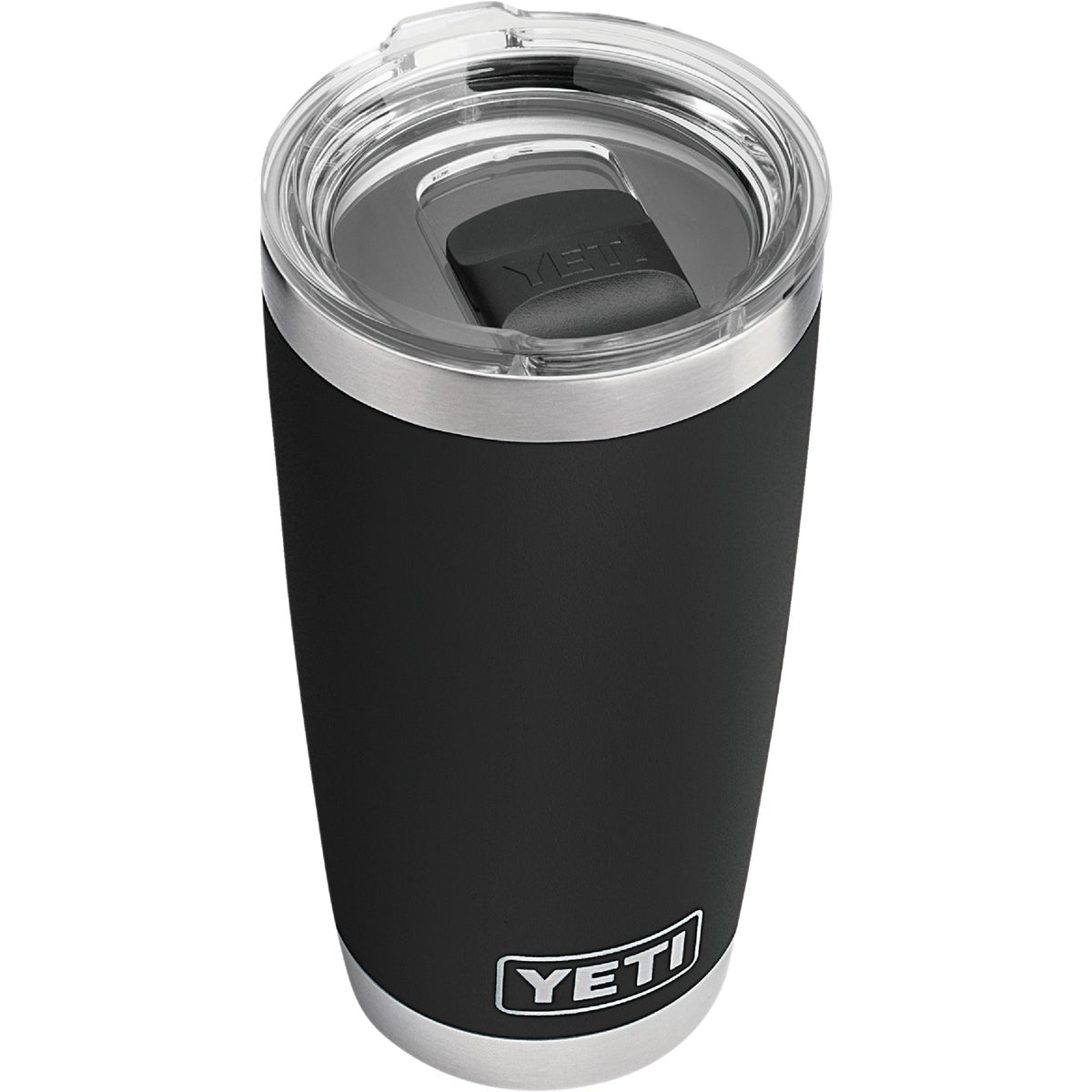 Yeti Rambler 20 Oz. Black Stainless Steel Insulated Tumbler with MagSlider Lid