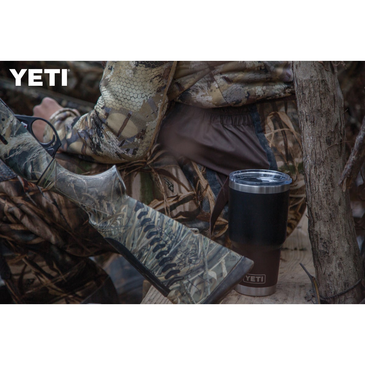 Yeti Rambler 30 Oz. Black Stainless Steel Insulated Tumbler with MagSlider Lid