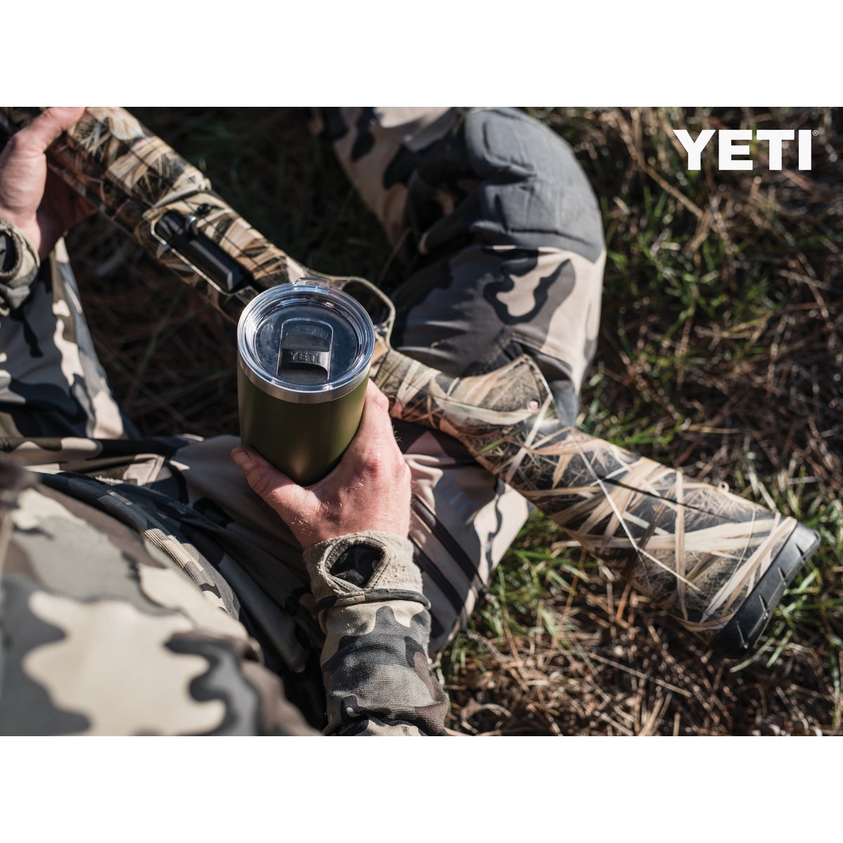 Yeti Rambler 30 Oz. Olive Green Stainless Steel Insulated Tumbler with MagSlider Lid