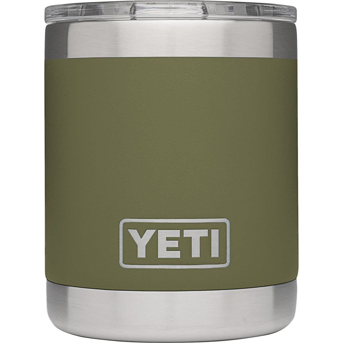 Yeti Rambler Lowball 10 Oz. Olive Green Stainless Steel Insulated Tumbler