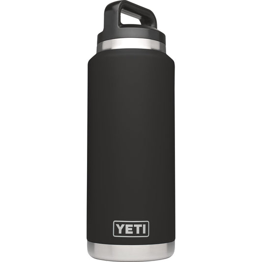 Yeti Rambler 36 Oz. Black Stainless Steel Insulated Vacuum Bottle