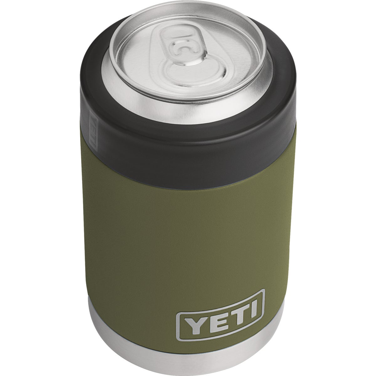 Yeti Rambler Colster 12 Oz. Olive Green Stainless Steel Insulated Drink Holder