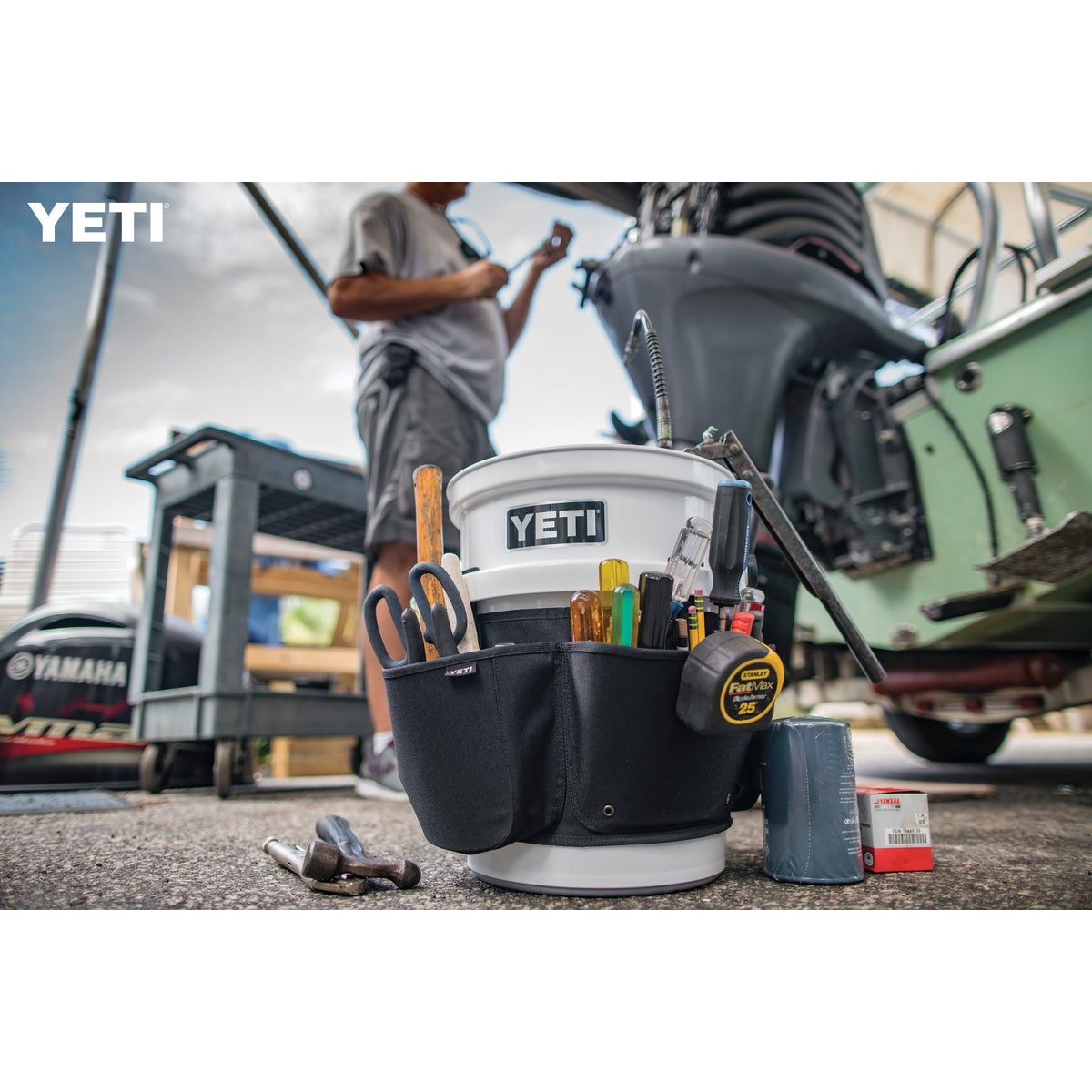 Yeti LoadOut Gray Utility Gear Belt