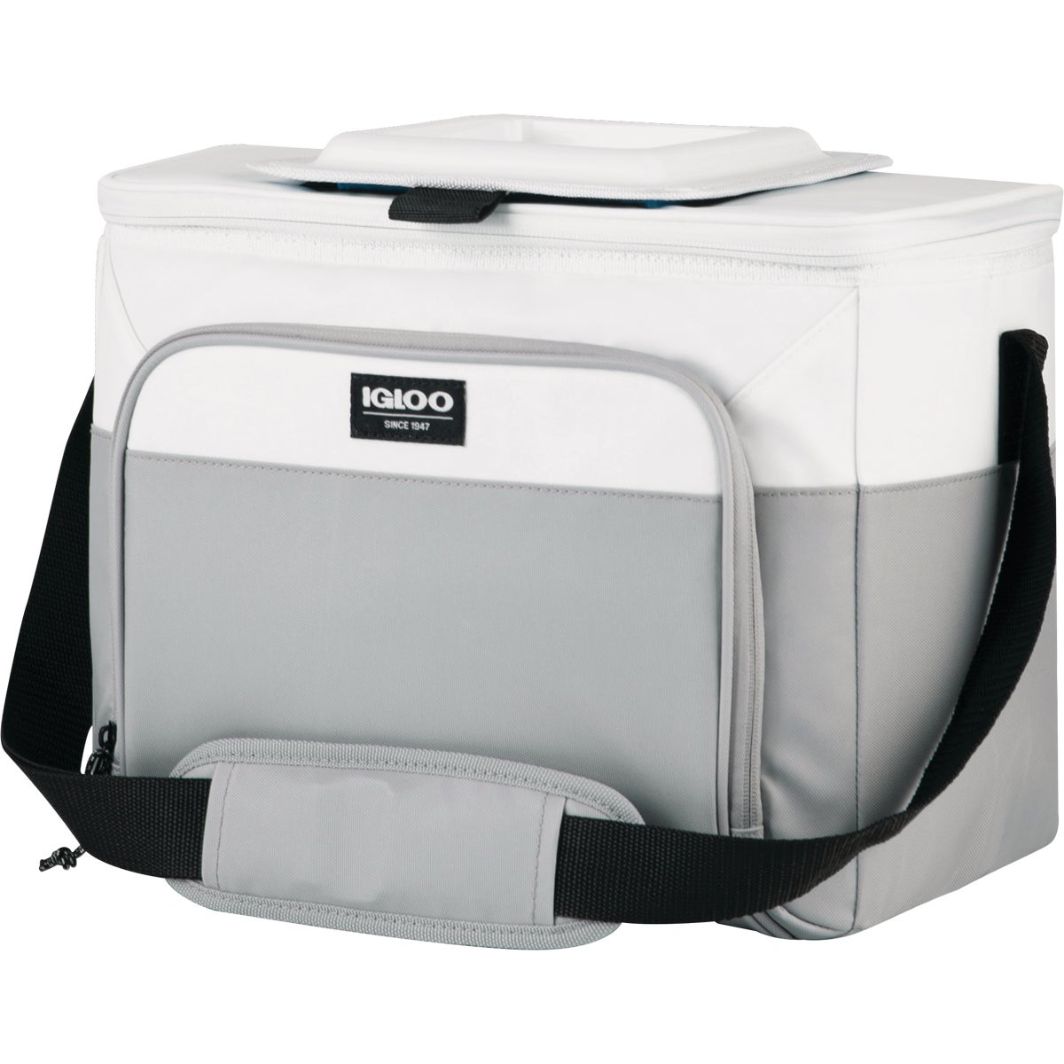 Igloo MaxCold Marine 24-Can Divided Soft-Side Cooler, Olive