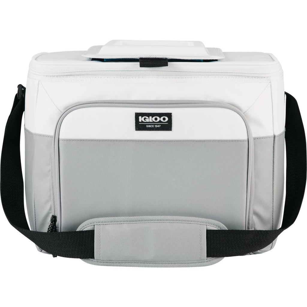 Igloo MaxCold Marine 24-Can Divided Soft-Side Cooler, Olive
