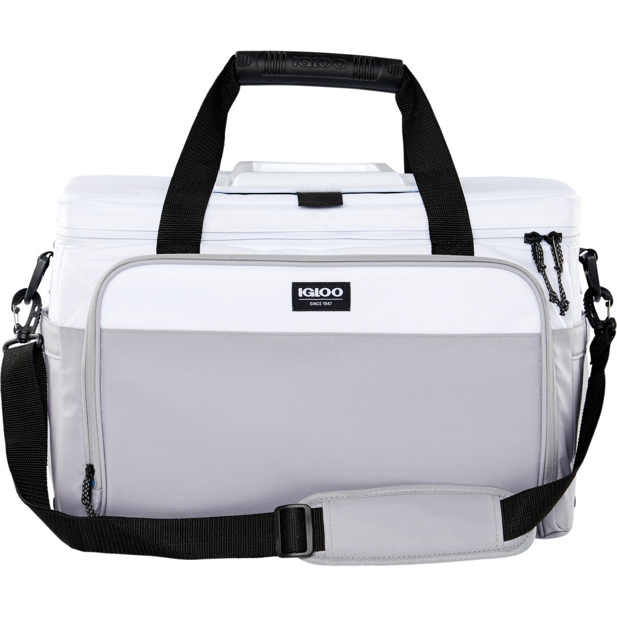 Igloo MaxCold Marine 36-Can Divided Soft-Side Cooler, Gray