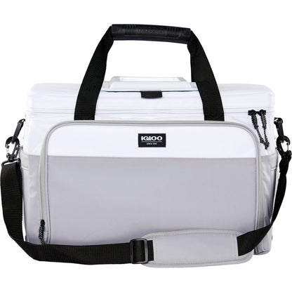 Igloo MaxCold Marine 36-Can Divided Soft-Side Cooler, Gray