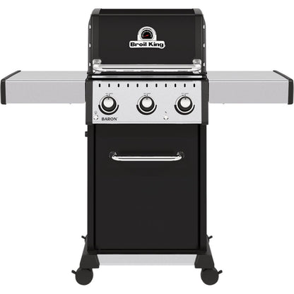 Broil King Baron 320 Pro 3-Burner Black 32,000 BTU Natural Gas Grill