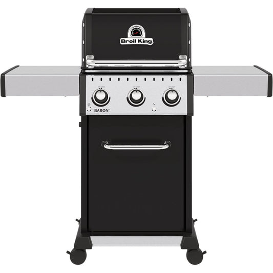 Broil King Baron 320 Pro 3-Burner Black 32,000 BTU Natural Gas Grill