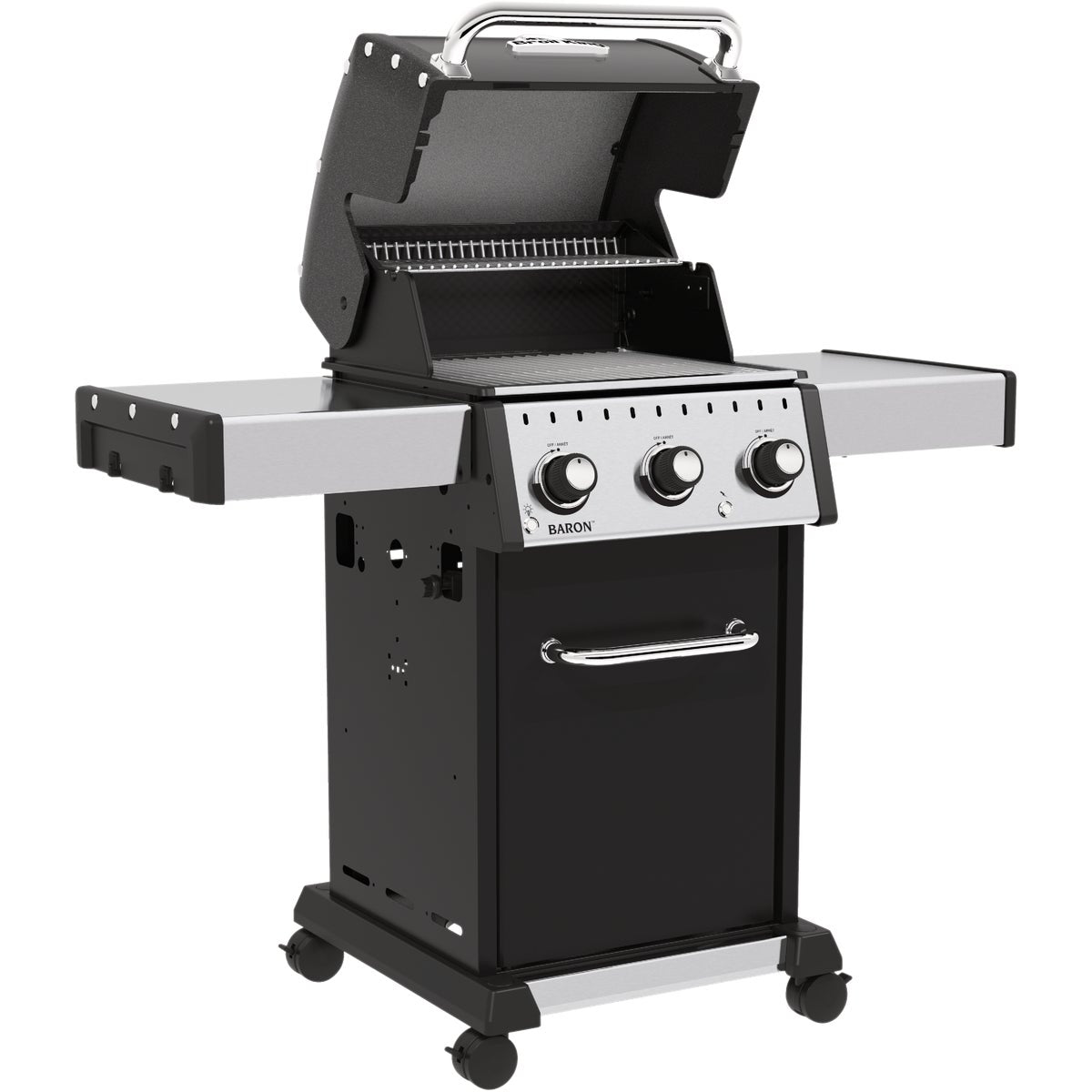 Broil King Baron 320 Pro 3-Burner Black 32,000 BTU Natural Gas Grill