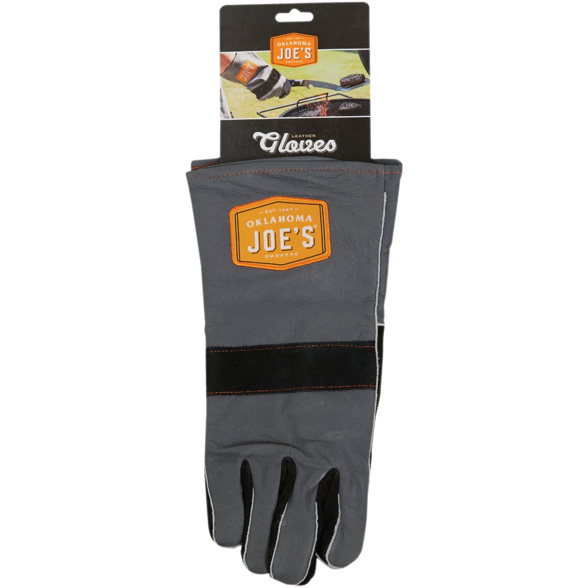 Oklahoma Joe's One Size Leather Smoking Gloves