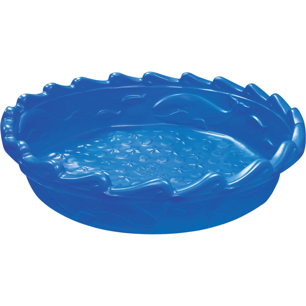 H2O 12 In. D. x 58 In. Dia. Blue Polyethylene Whale Pool