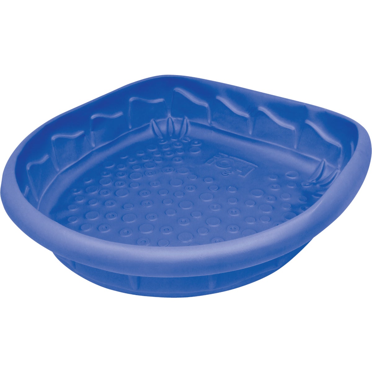 H2O 41 In. L. x 9 In. D. Blue Polyethylene D-Shaped Pool