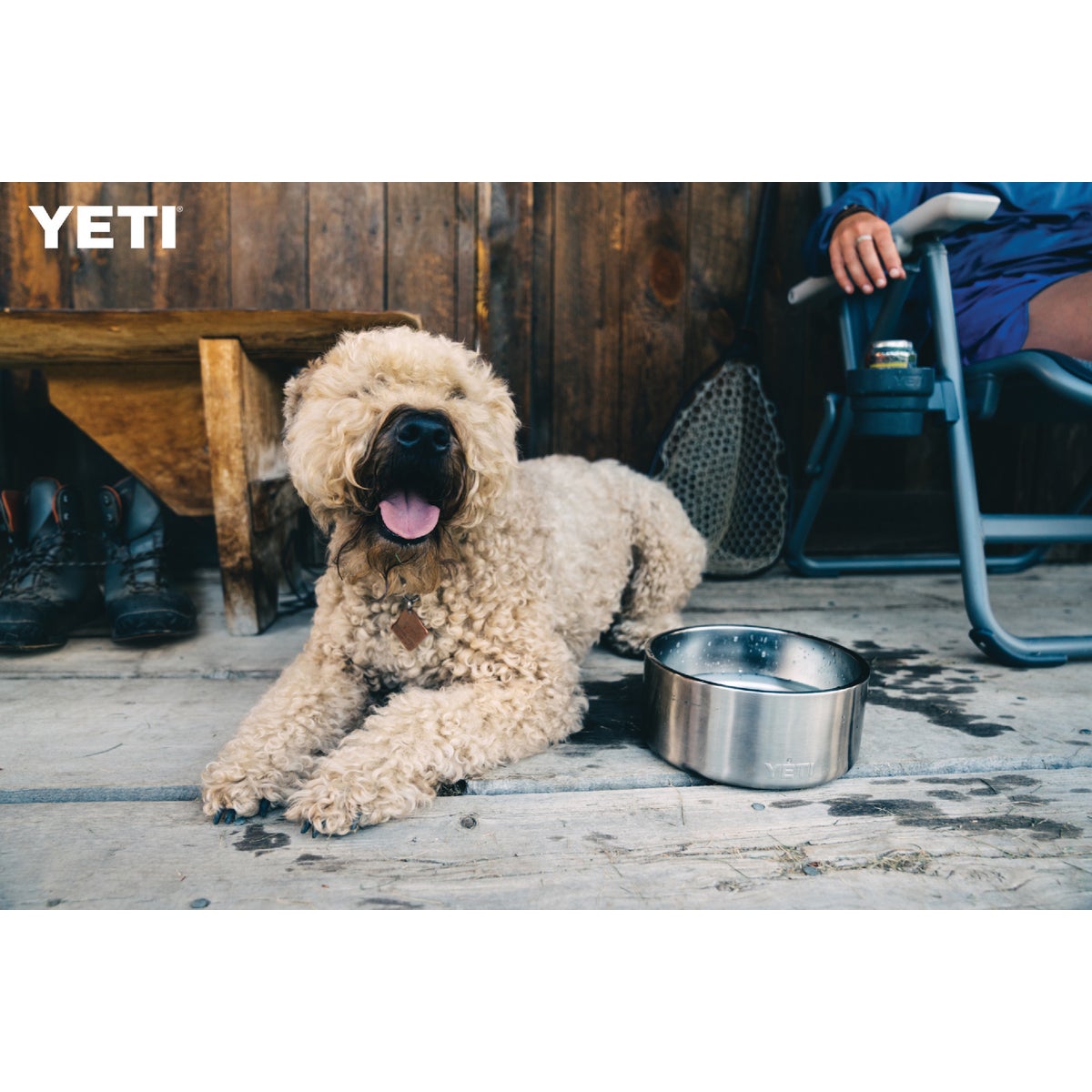 Yeti Boomer 8 Stainless Steel Round 8 C. Dog Food Bowl