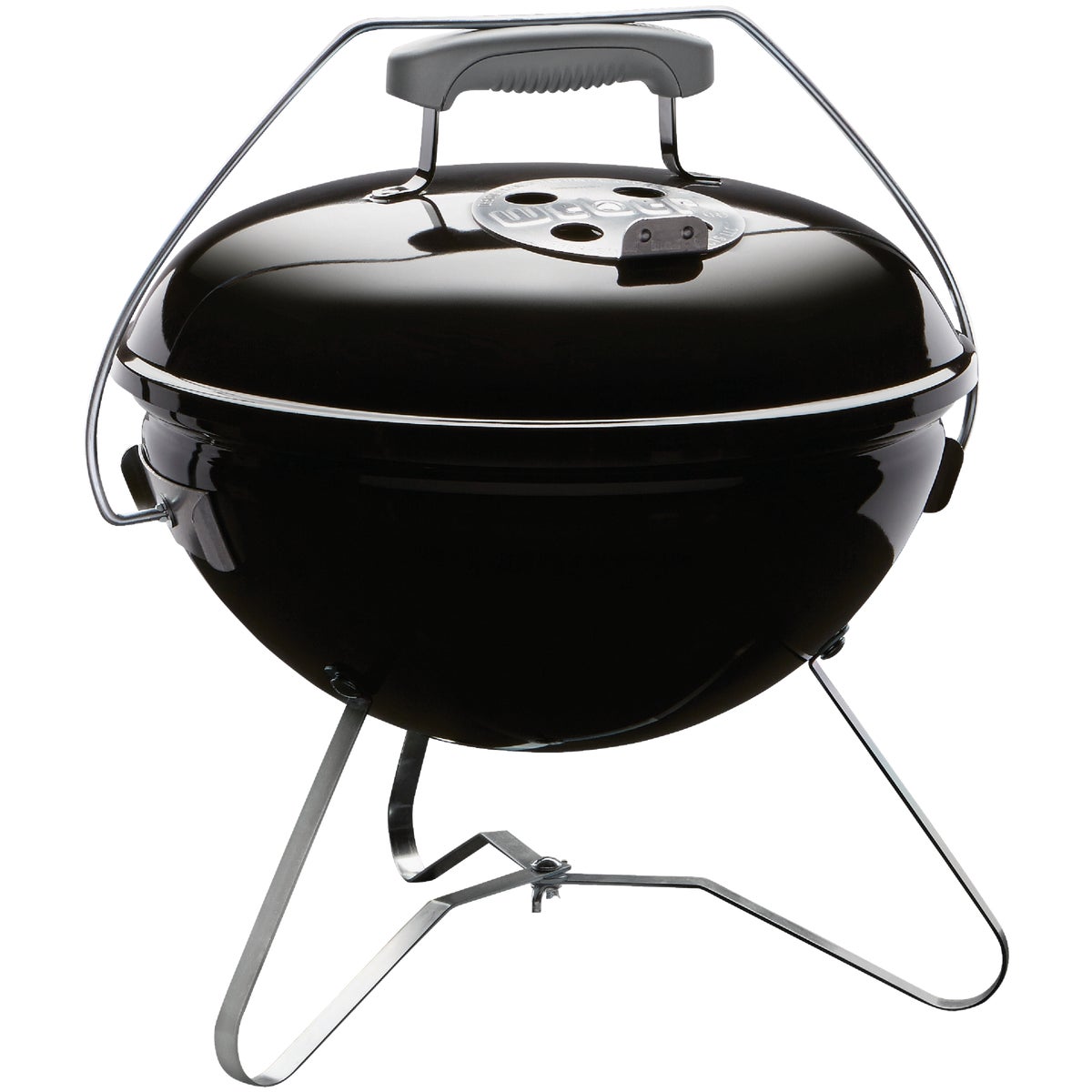 Weber Smokey Joe 14 In. Dia. Black Tuck-N-Carry Charcoal Grill