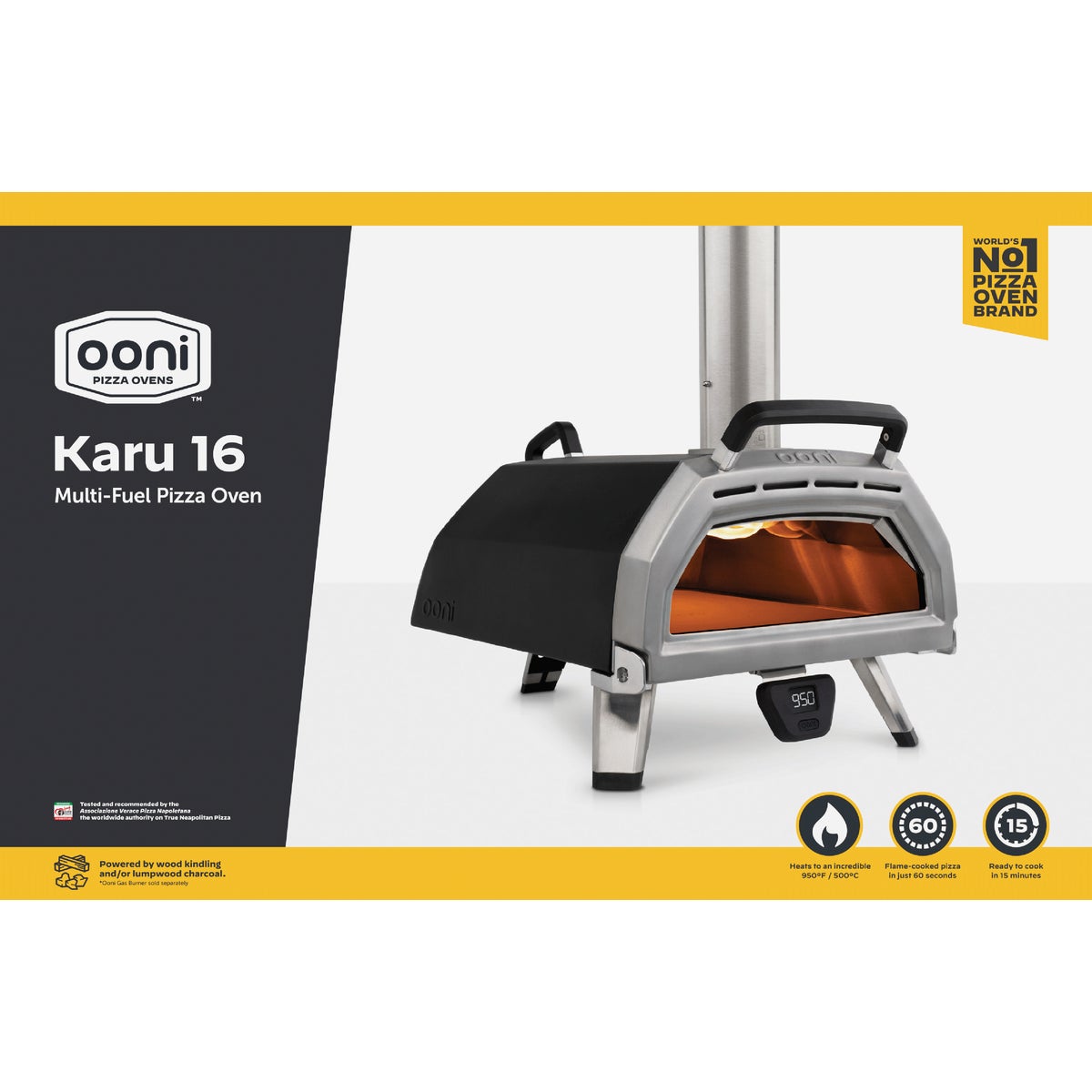 Ooni Karu 16 Multi-Fuel Pizza Oven