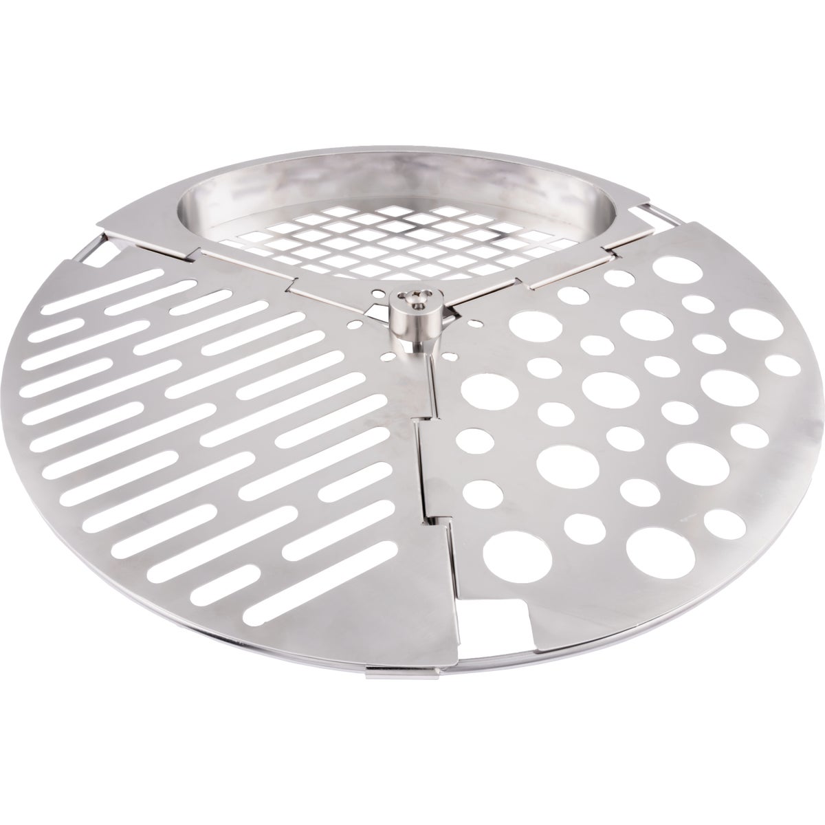 Oklahoma Joe's Stainless Steel Drum Smoker Triple Grate