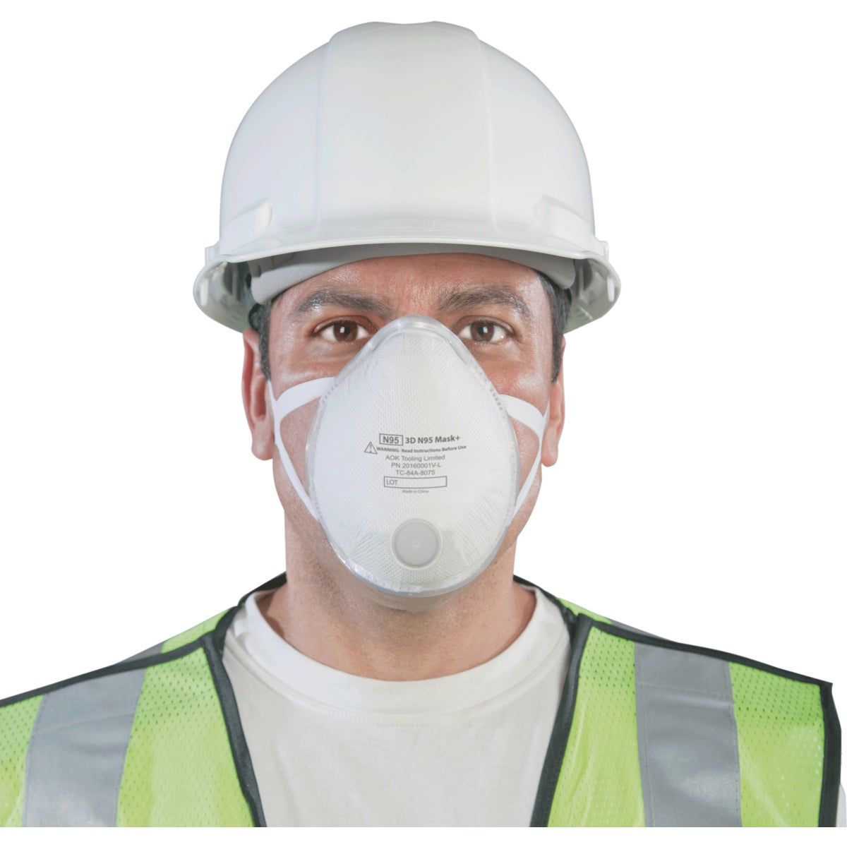 Softseal Large N95 360-Degree Silicone Seal 3D Respirator With Valve