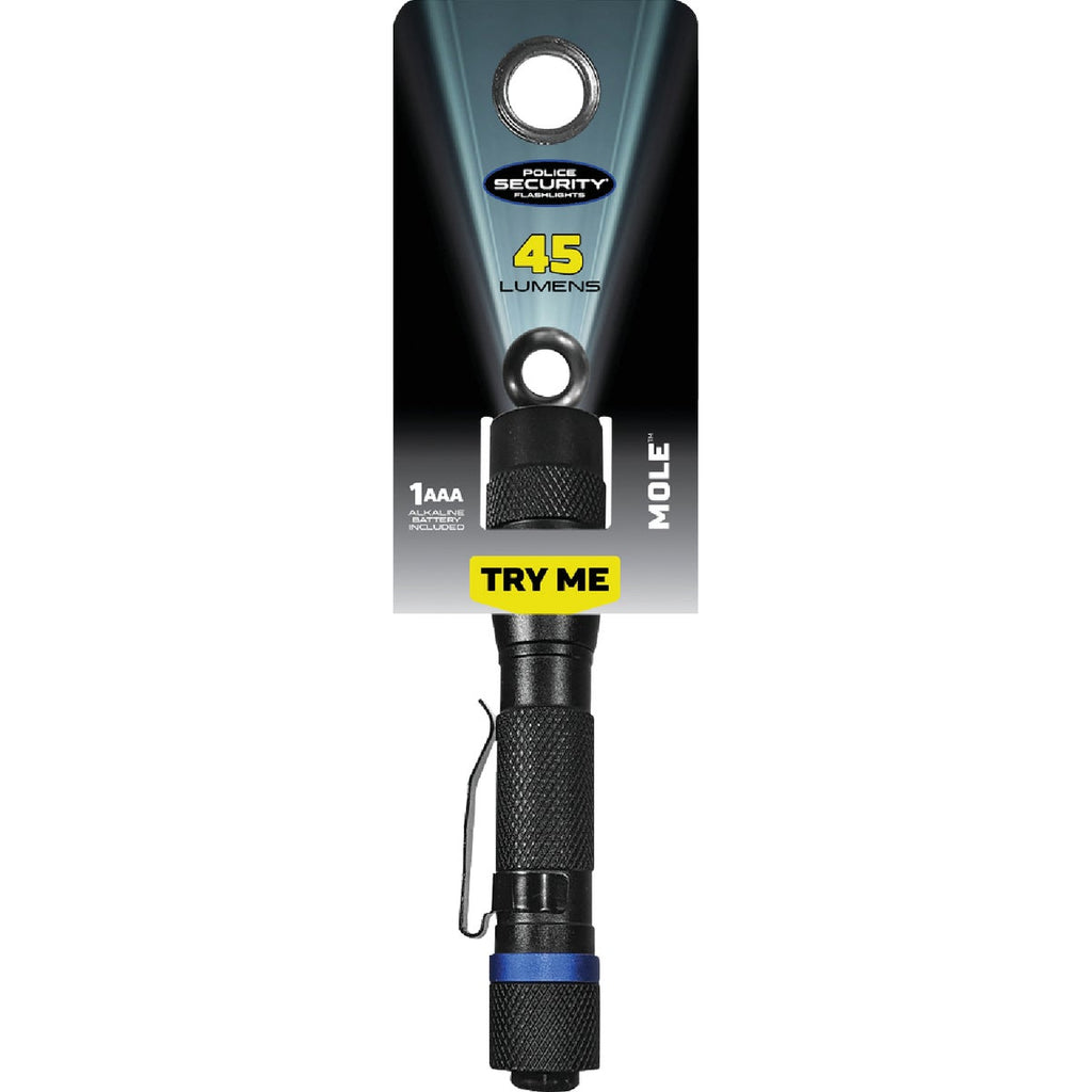 Police Security MOLE Mini 1AAA 45 Lm. LED Flashlight