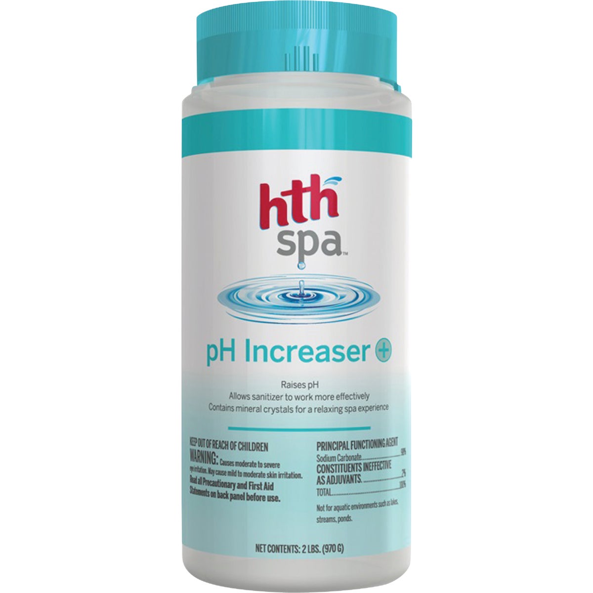 HTH Spa 2 Lb. pH Balancer Increaser Crystal