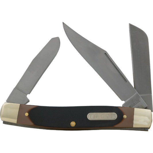 Schrade Senior 3-Blade 4 In. Pocket Knife