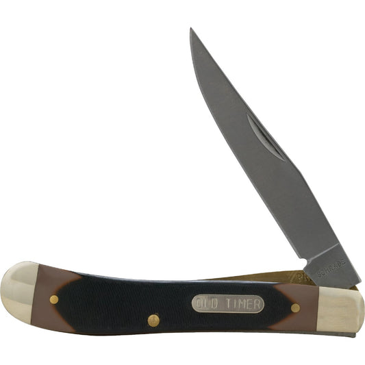 Schrade Old Timer Gunstock Trapper 3 In. Folding Knife