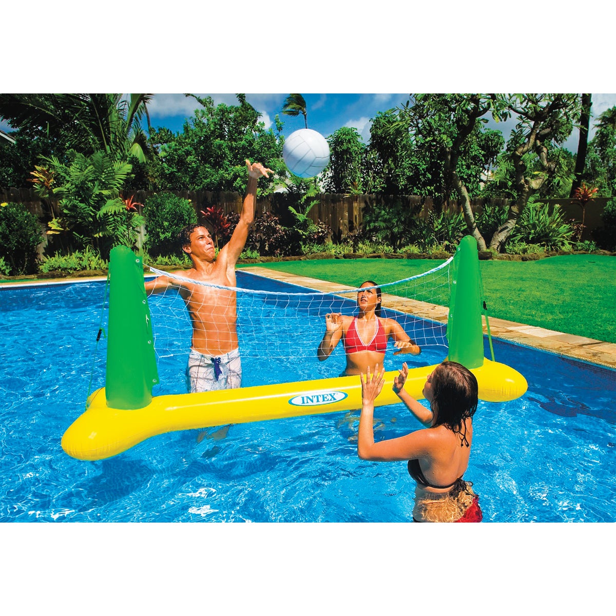 Intex 2 or More Players Inflatable Pool Volleyball Game