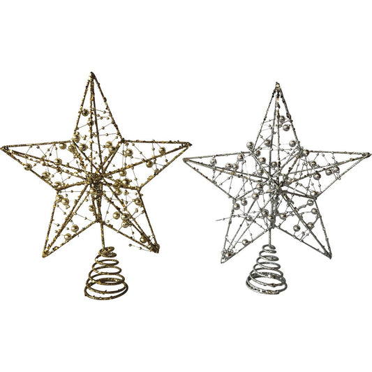 Alpine 9 In. Wire Star Tree Topper