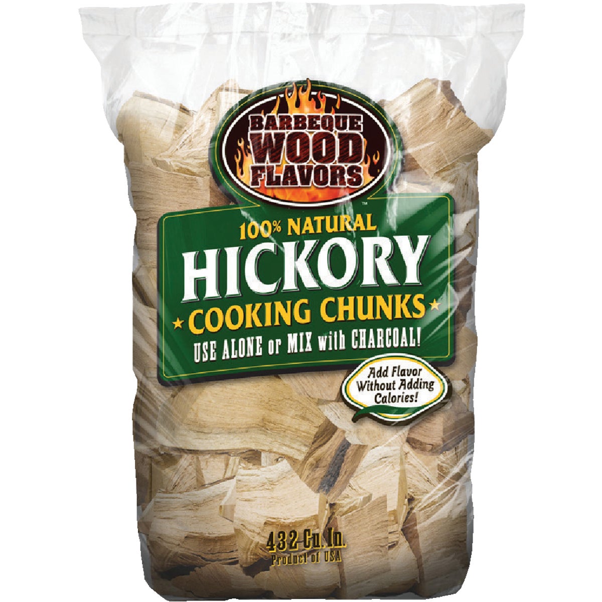 Barbeque Wood Flavors 6 Lb. Hickory Smoking Chunks