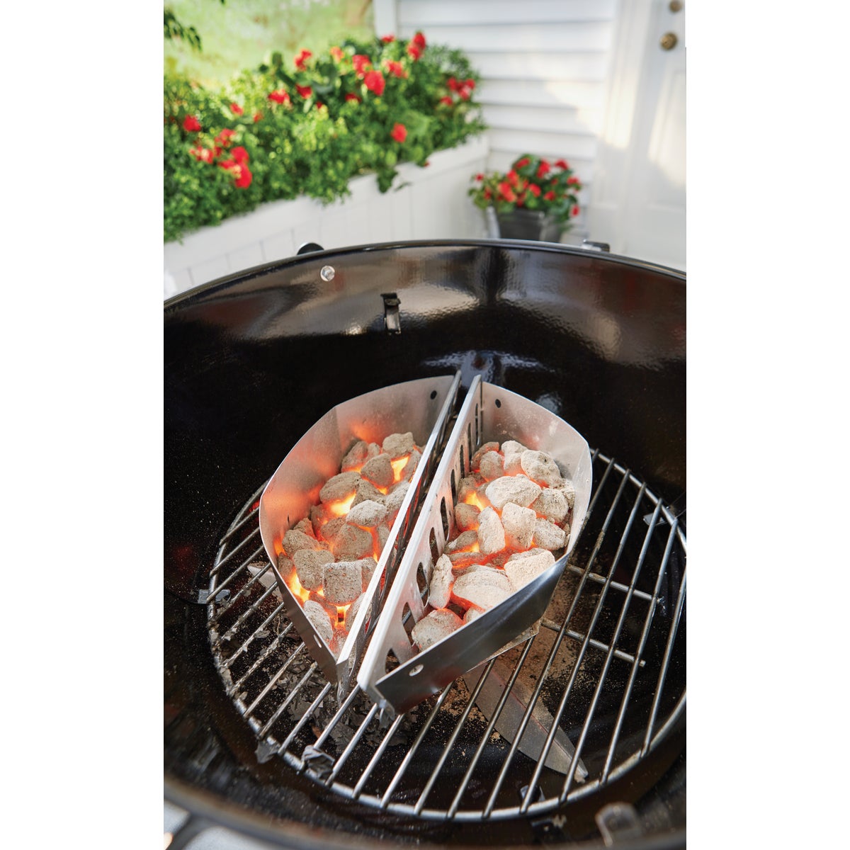Char-Basket Aluminized Steel Charcoal Fuel Holders (2-Pack)