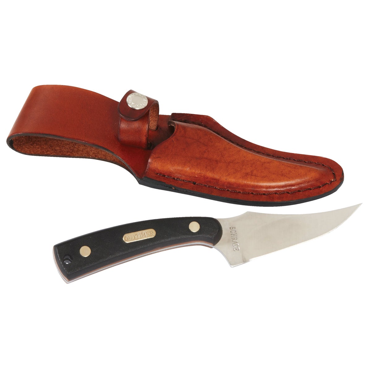 Schrade 3-3/10 In. Stainless Steel Fixed Blade Knife