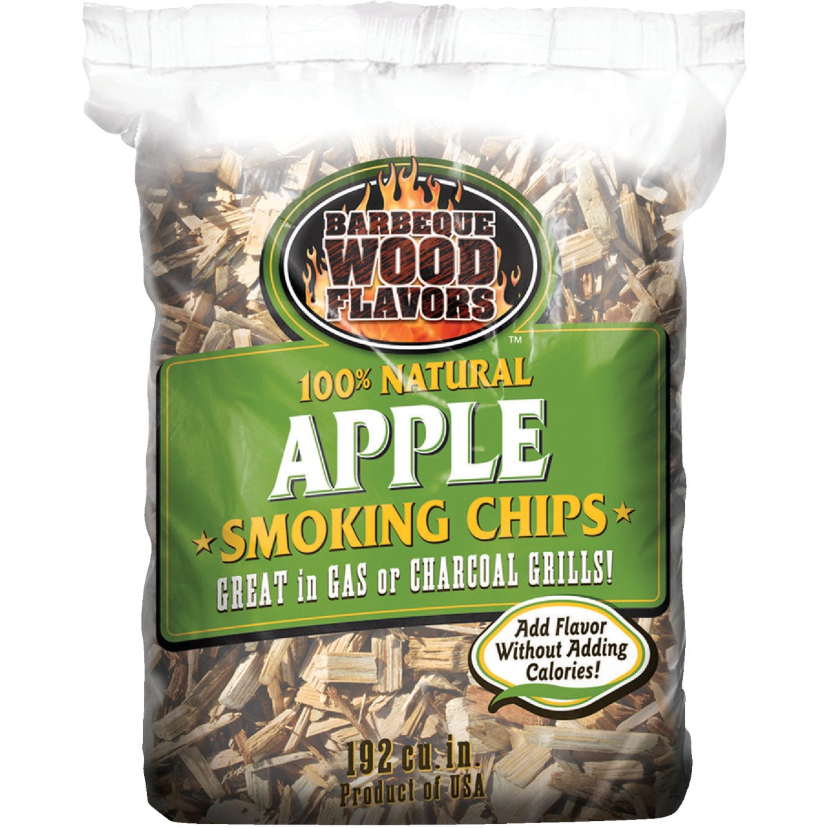 Barbeque Wood Flavors 2.25 Lb. Apple Smoking Chips