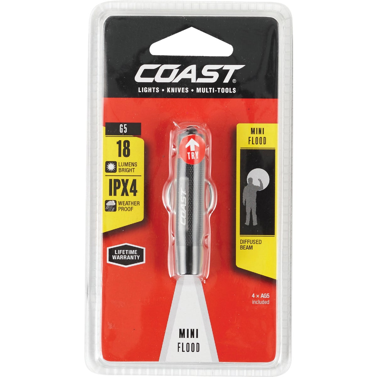 Coast G5 LED Key Chain Pocket Lite