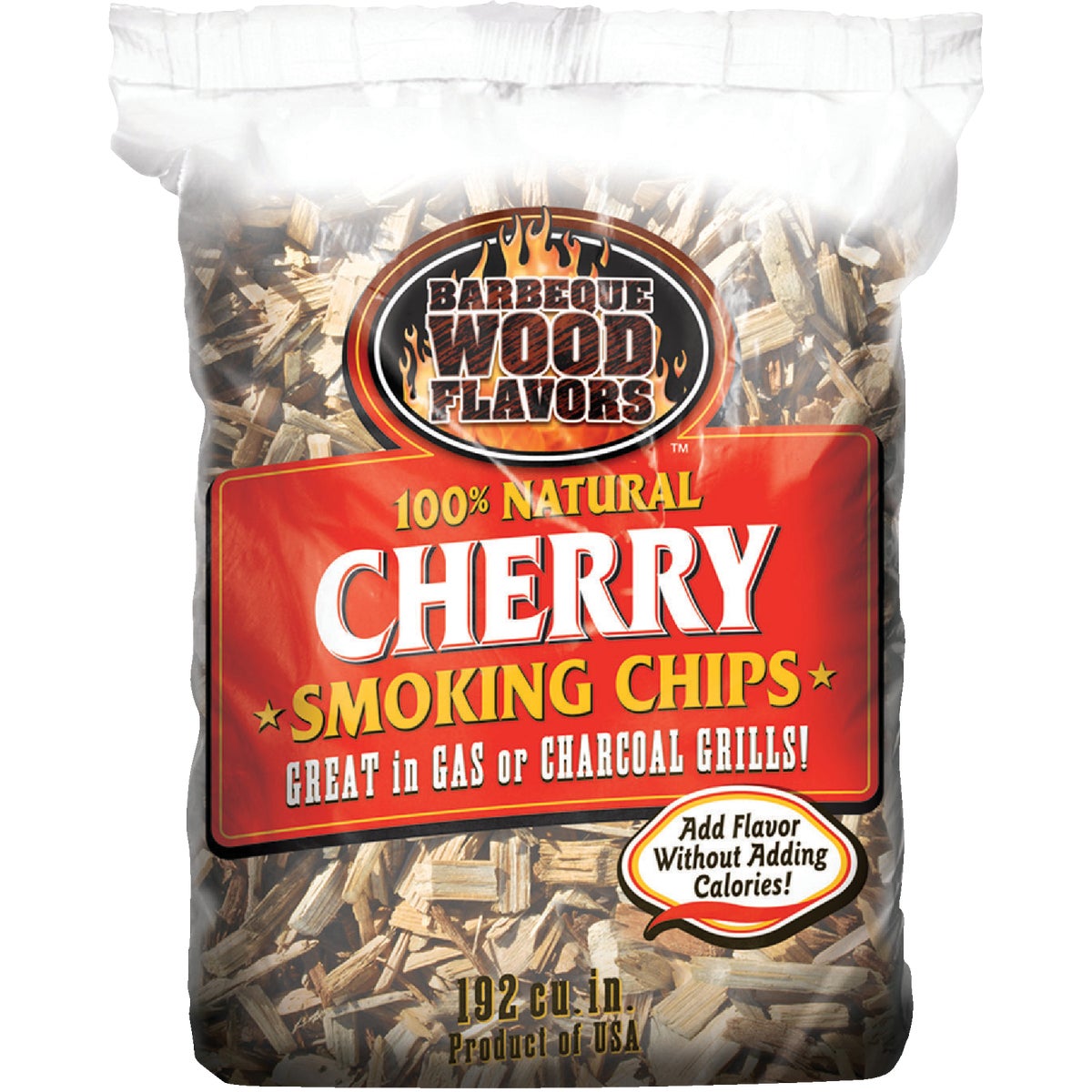 Barbeque Wood Flavors 2.25 Lb. Cherry Smoking Chips