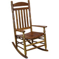 Hinkle Chair Company Cumberland 250 Flag Slat Maple Wood Rocking Chair, Assembled