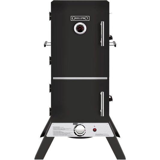 GrillPro 15,000 BTU LP Gas Vertical Propane Smoker