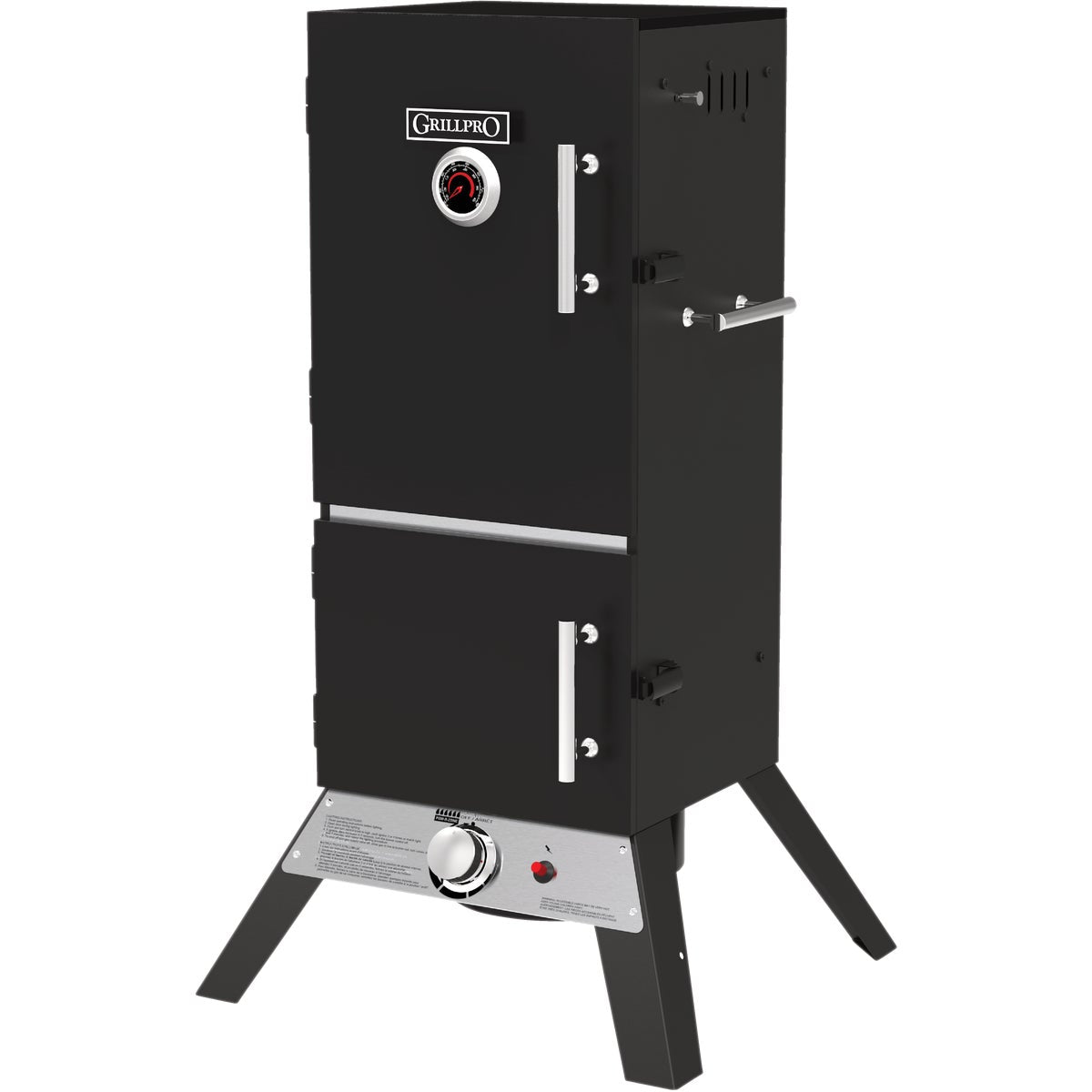 GrillPro 15,000 BTU LP Gas Vertical Propane Smoker