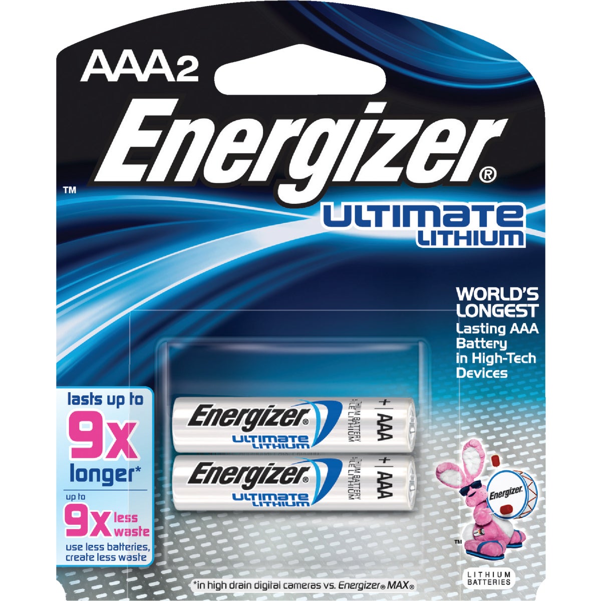 Energizer Ultimate AAA Lithium Battery (2-Pack)