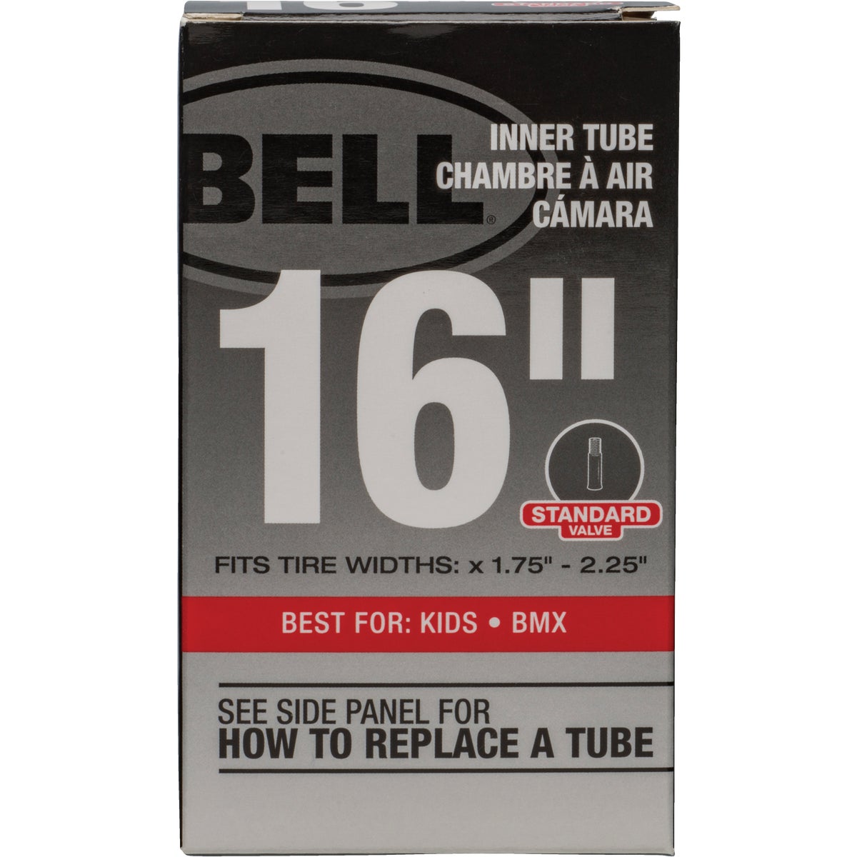 Bell 16 In. Standard Premium Quality Rubber Bicycle Tube