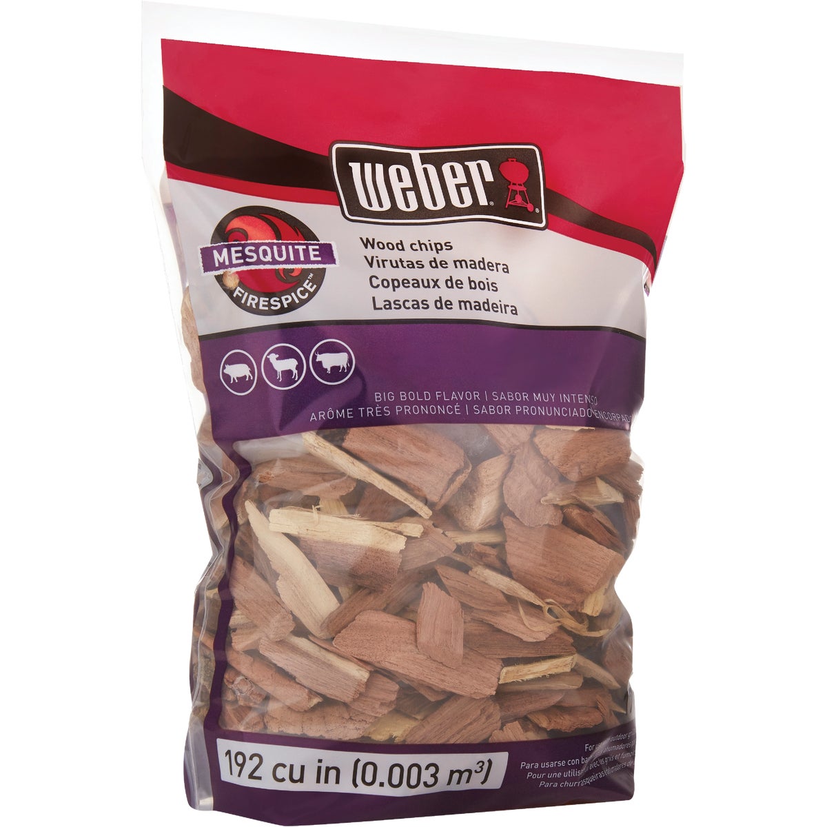 Weber FireSpice 192 Cu. In. Mesquite Smoking Chips